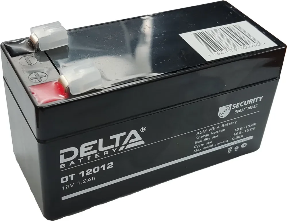 

Аккумулятор DELTA DT 12012 12В 1,2 А/ч