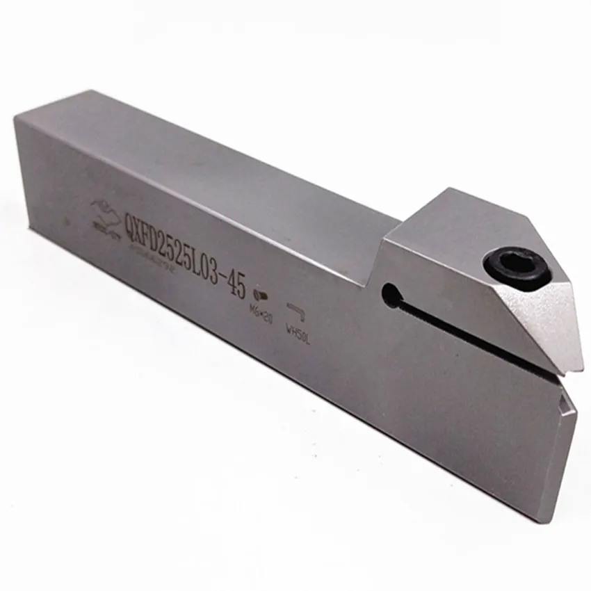 

ZCC.CT QXFD2525R/L03-45 QXGD2525R/L03-45 QXHD2525R/L04-45 QXKD2525R/L04-45 CNC carbide Cut off Grooving Cutter bar 1PCS/BOX