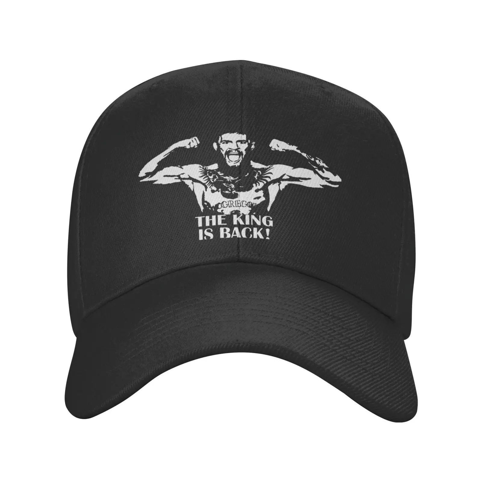 

Кепка Conor Mcgregor King Is Back ирландская Мужская кепка мужская кепка s Берет Бейсболка мужская Панама головной убор Женская Мужская Панама