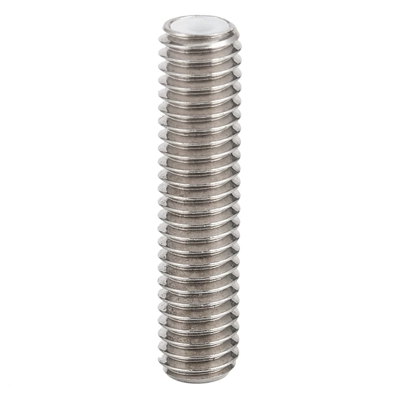 

M6X30 1.75Mm Thread Nozzle Throat With PTFE For 3D Printer Extruder