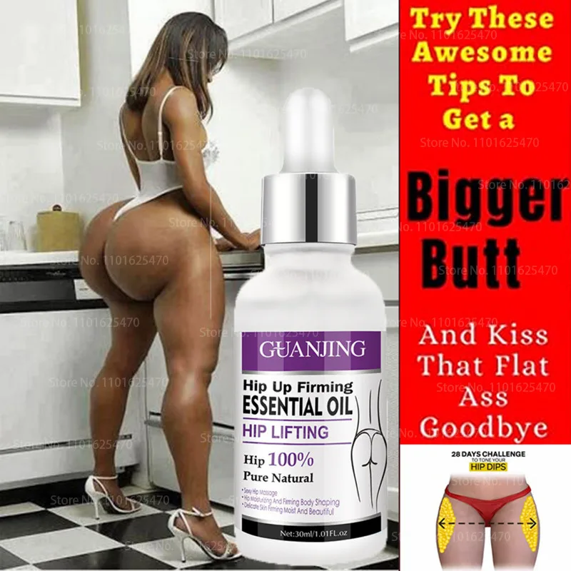 

African Sexy Buttock Essential Oil Quickly Enlarges Effectively Lifts Rounds and Tightens The Exercise To Make The Butt Bigger