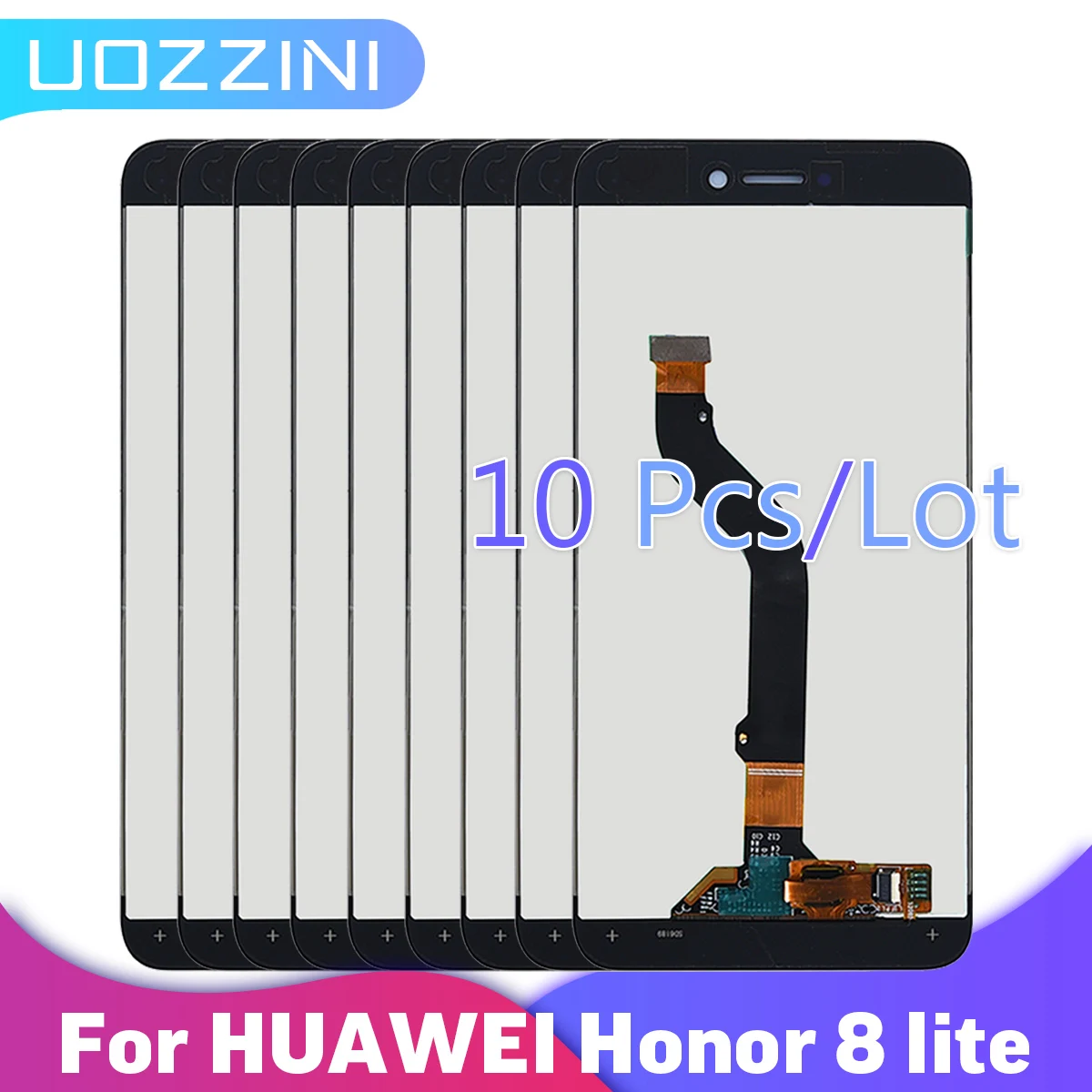 10 шт./лот протестирован для Huawei Honor 8 Lite ЖК-дисплей сенсорный экран Φ PRA LX1 LX3