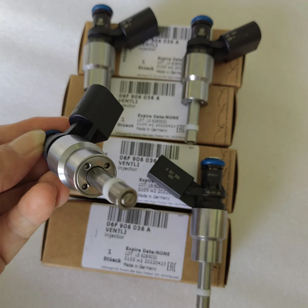 НОВЫЙ OEM ТРУЛЬНОЙ ТОПЛИВНЫЙ ИНЖЕКТОР 06F 906036 A Для Audi A3 A4 A6 TT ALTEA LEON EOS GOLF PASSAT 2.0 TFSI AXX /