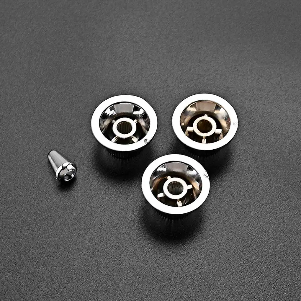 

Поворотные ручки верхней головки GD63C, переключатель, хромированные аксессуары, однотонные шляпы, легкая установка, музыкальный инструмент, ...