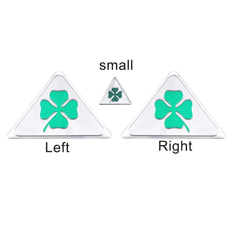 

1/3 шт. зеленая наклейка с логотипом четырехлистного клевера для Alfa Romeo Giulia Mito Giulietta 156 147 Sportiva, значок на боковое крыло автомобиля, наклейка на кузов