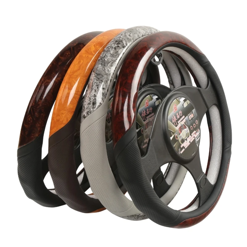 

Чехол для руля из искусственной кожи, 38 см