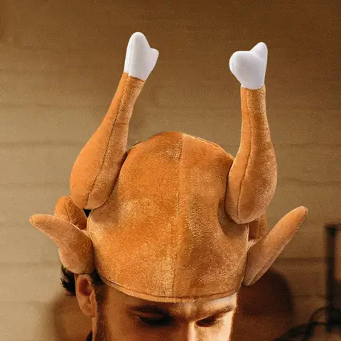 Funny Roasted Turkey Hat Phenovo