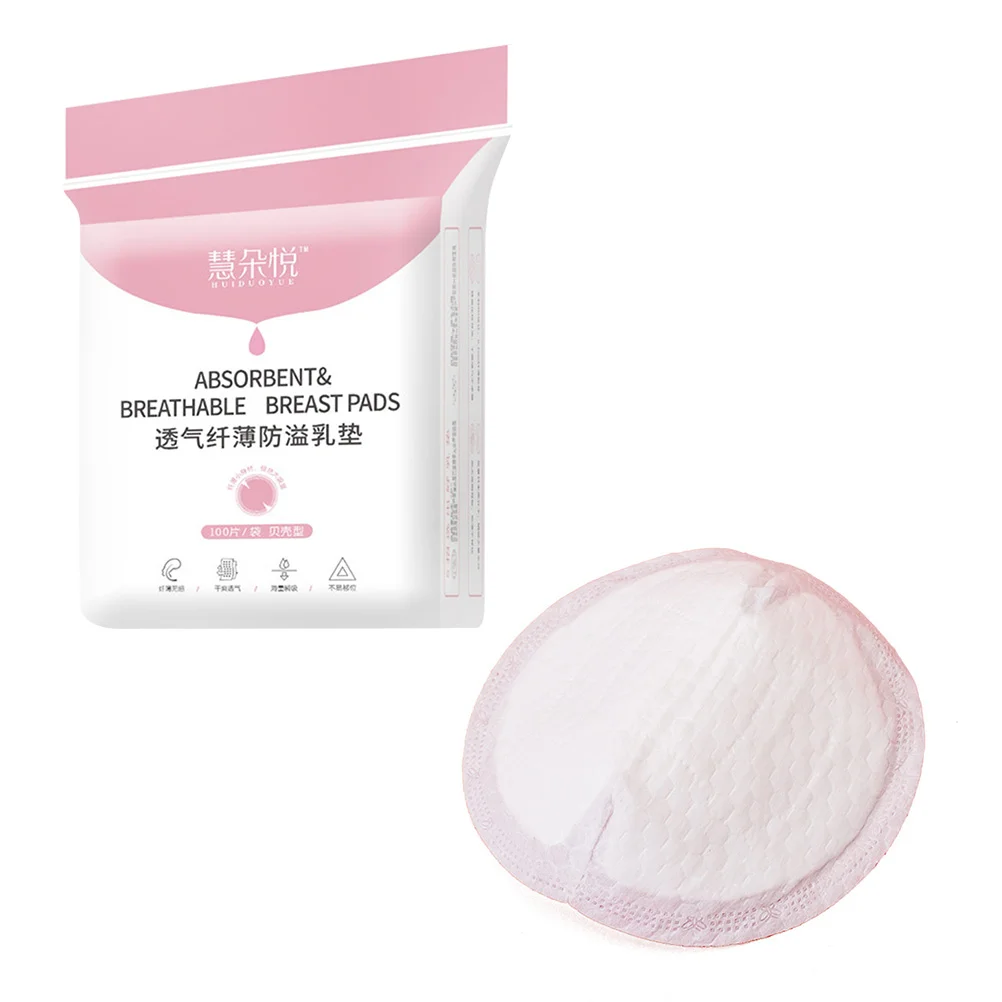 

100 PCS Anti-Galactorrhea Pad Pads Leaking Breast Milk Baby Nursing Disposable