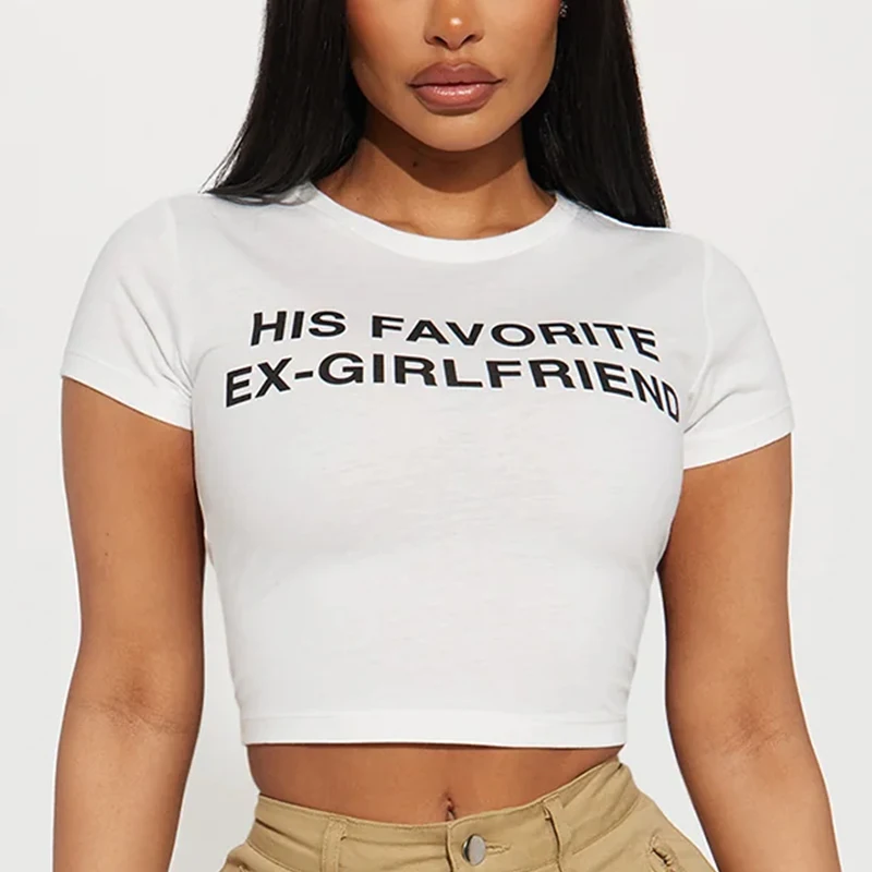 2000-е женский сексуальный топ на бретелях тонкие топы с буквенным принтом