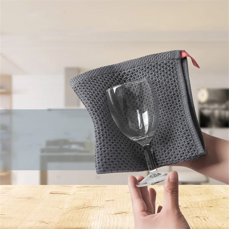 

Салфетка для кухни, приспособления, хлопковая салфетка для мытья посуды, ультрамягкое Впитывающее кухонное полотенце, бытовая уборка, сото...