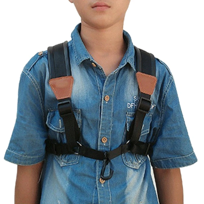 Двойной плечевой ремень для саксофона регулируемая длина шейный аксессуары