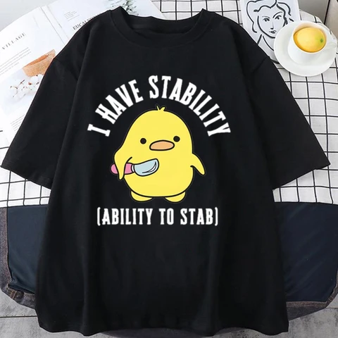 Футболка I Have Stability Ability To Stab из полиэстера