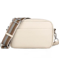 female solid classic purses and handbags women wide fabric strap crossbody bag ladies luxury daily use zipper shoulder bags 2022
