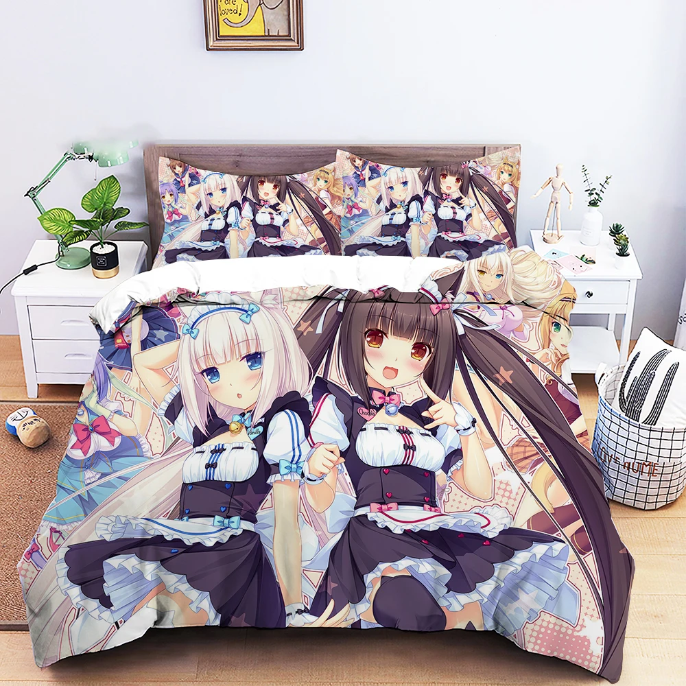 

Комплект постельного белья Anime Nekopara 100% полиэстер
