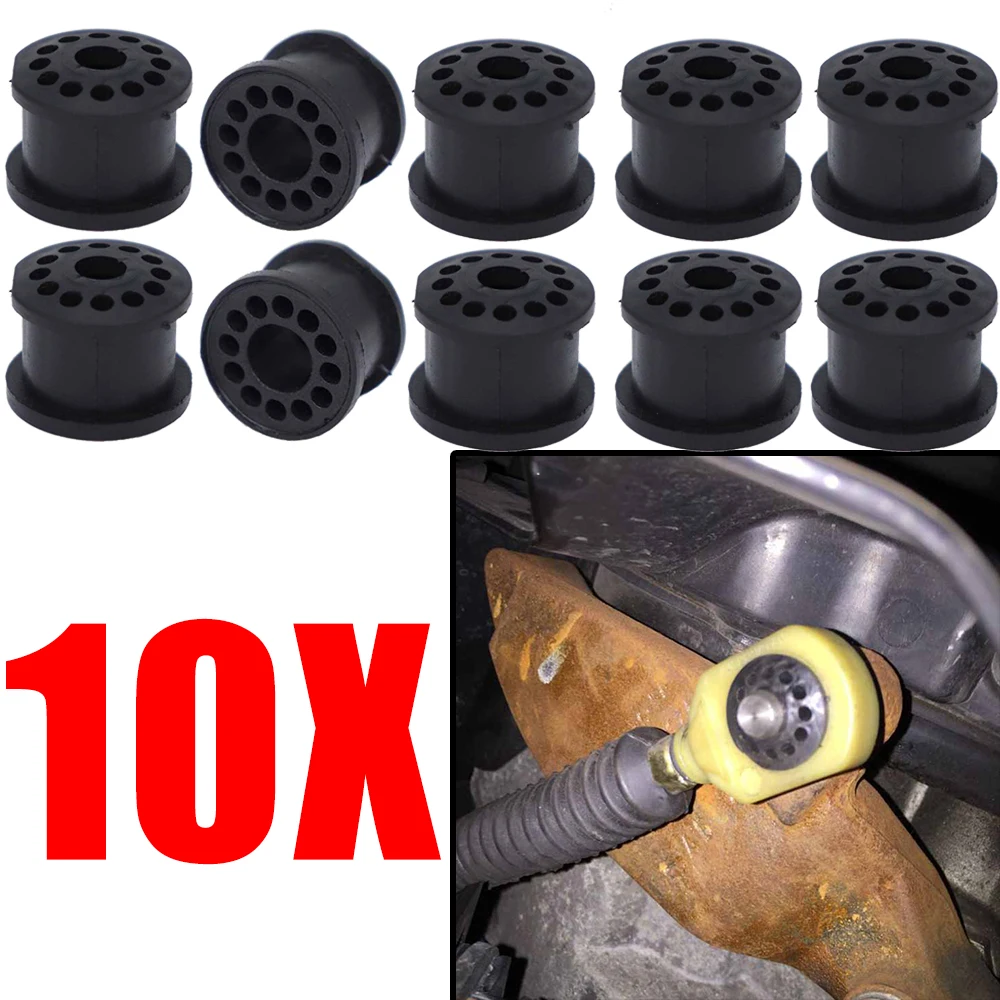 10X Rubber Bushing For Ford Focus MK1 MK2 Manual Transmission Gearbox Shift Lever Cable Linkage Repair Kit 2008 Replacement Part