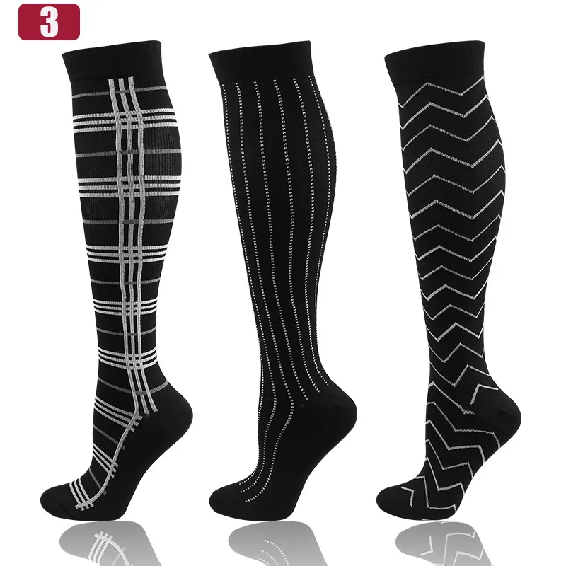Эластичные чулки для мужчин и женщин впитывающие влагу снимают усталость мышц
