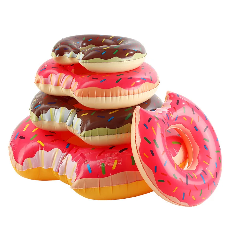 

Надувное плавательное кольцо, Пончик для бассейна для взрослых и детей, плавательный круг, кольцевой матрас для лета, водный бассейн, пляжные игрушки