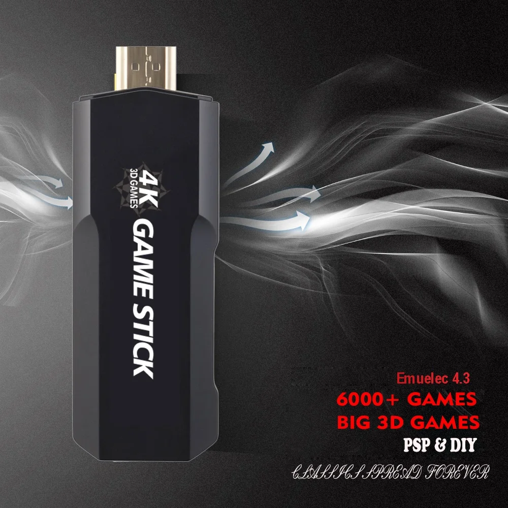 Консоль игровая Ретро ITINFTEK 128G 40000 игр 4K HD 2 4 ГГц двойной беспроводной контроллер