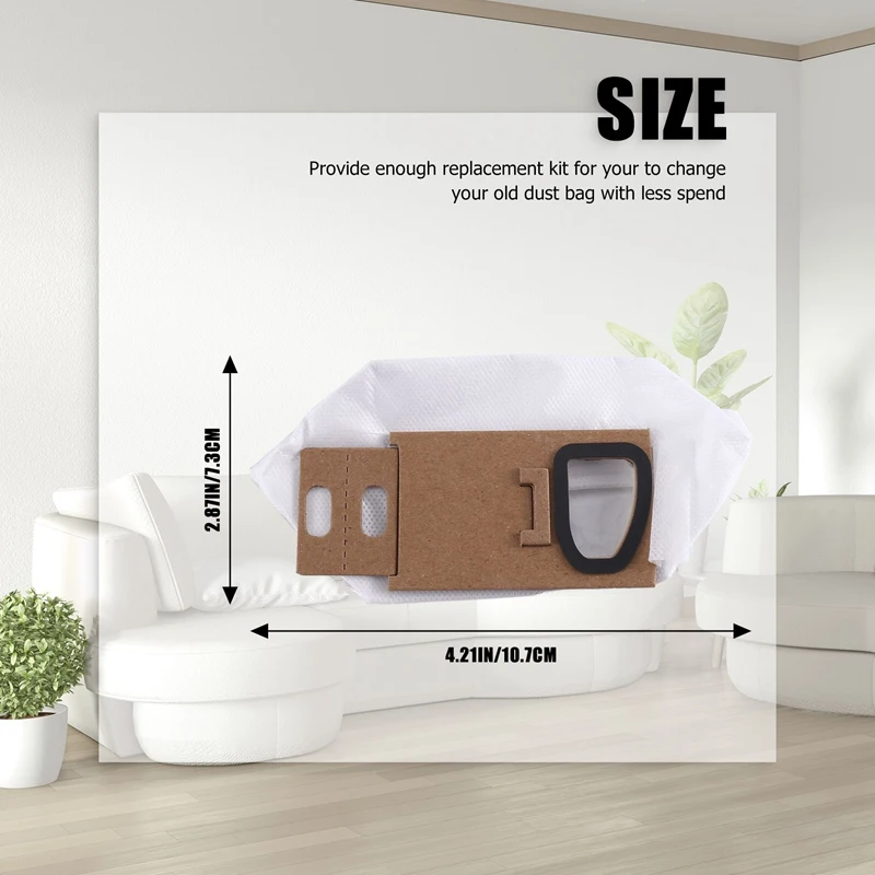 20 шт. мешки для пылесоса Xiaomi Roborock H7 H6