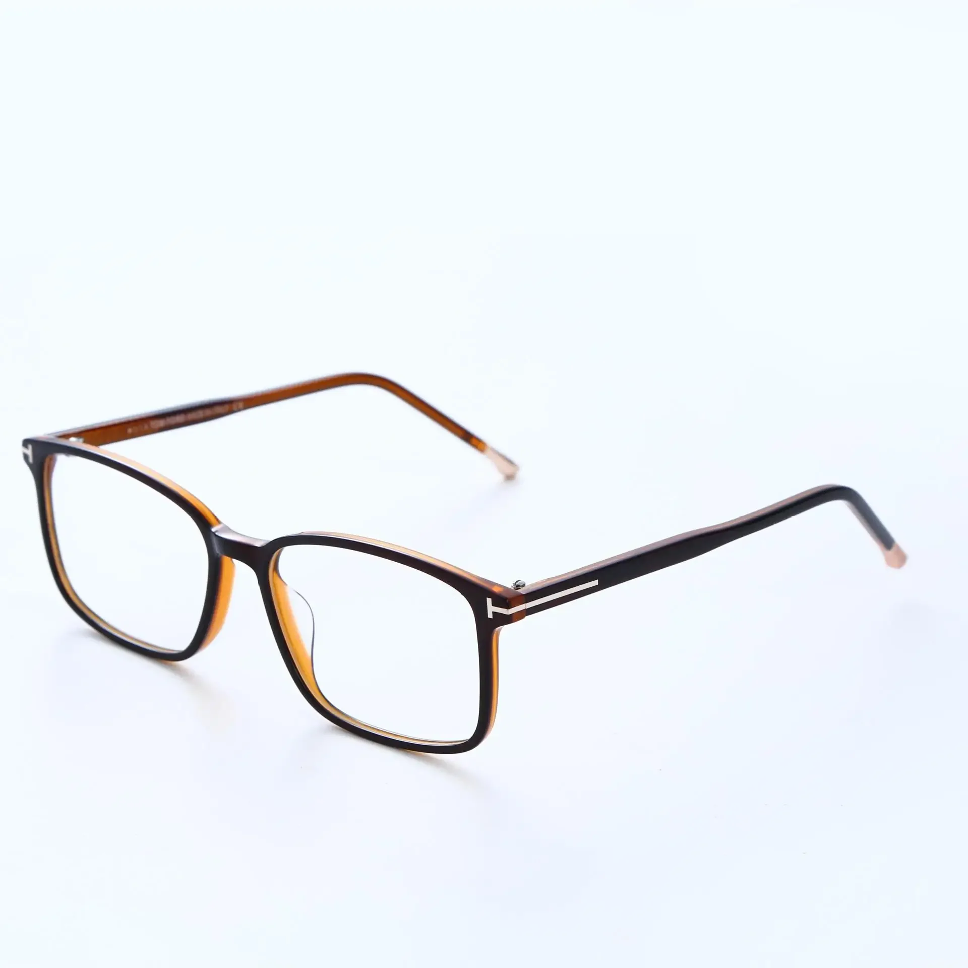 Бренд Tom винтажная квадратная оптическая оправа для очков модная ацетатная