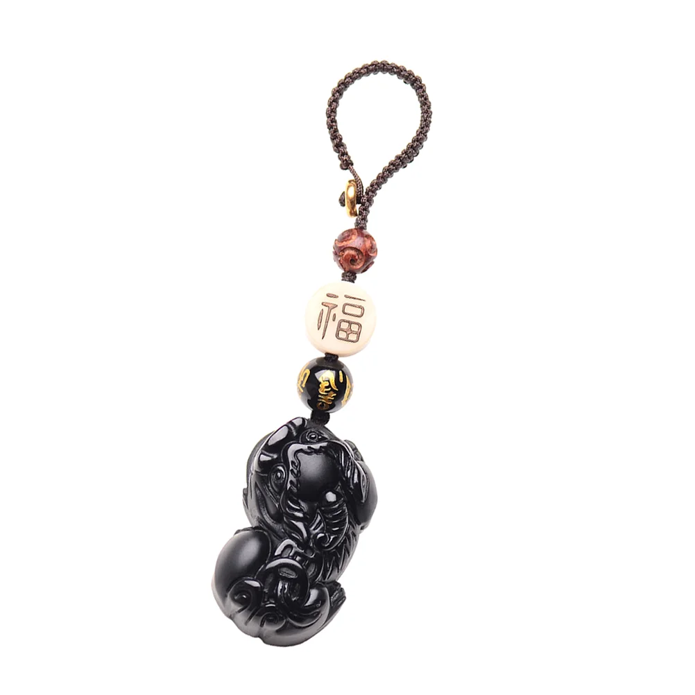 

1pc Car Key Pendant Chinese Style Key Chain Backpack Purse Mobile Hanging Ornament