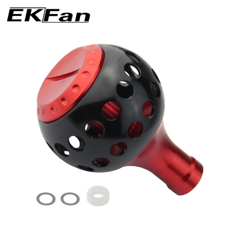 

EKFan 1PC Aluminum Alloy Fishing Reel 38MM Handle Knob Suitble For Bait casting &Spinning Reel Accessory Parts