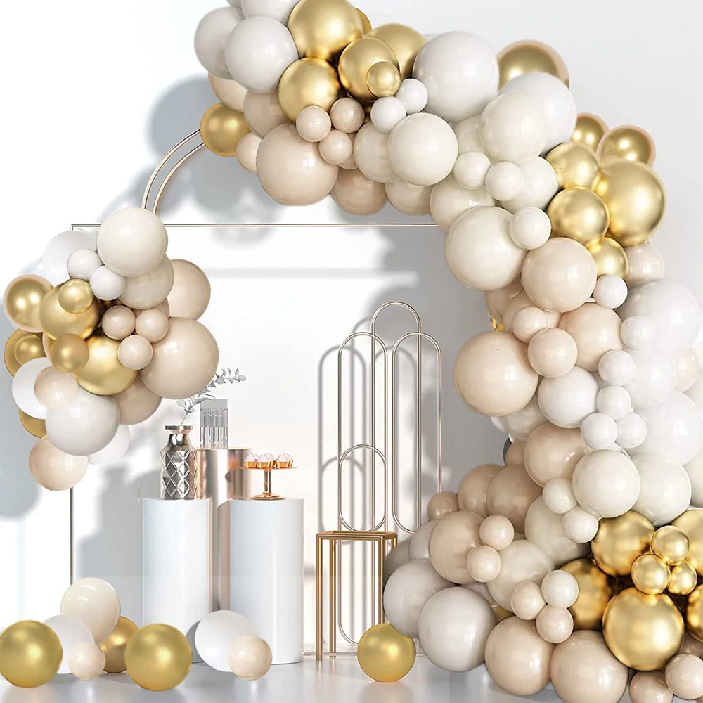 Песочно-белый белый золотистый Фотофон свадьба праздник фотография украшение на