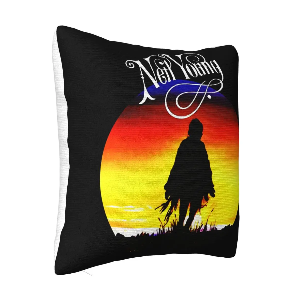 Neil Young Crazy Horse Harvest Moon Rock Legend Black Mens S To 2Xl Customized Pillow Case