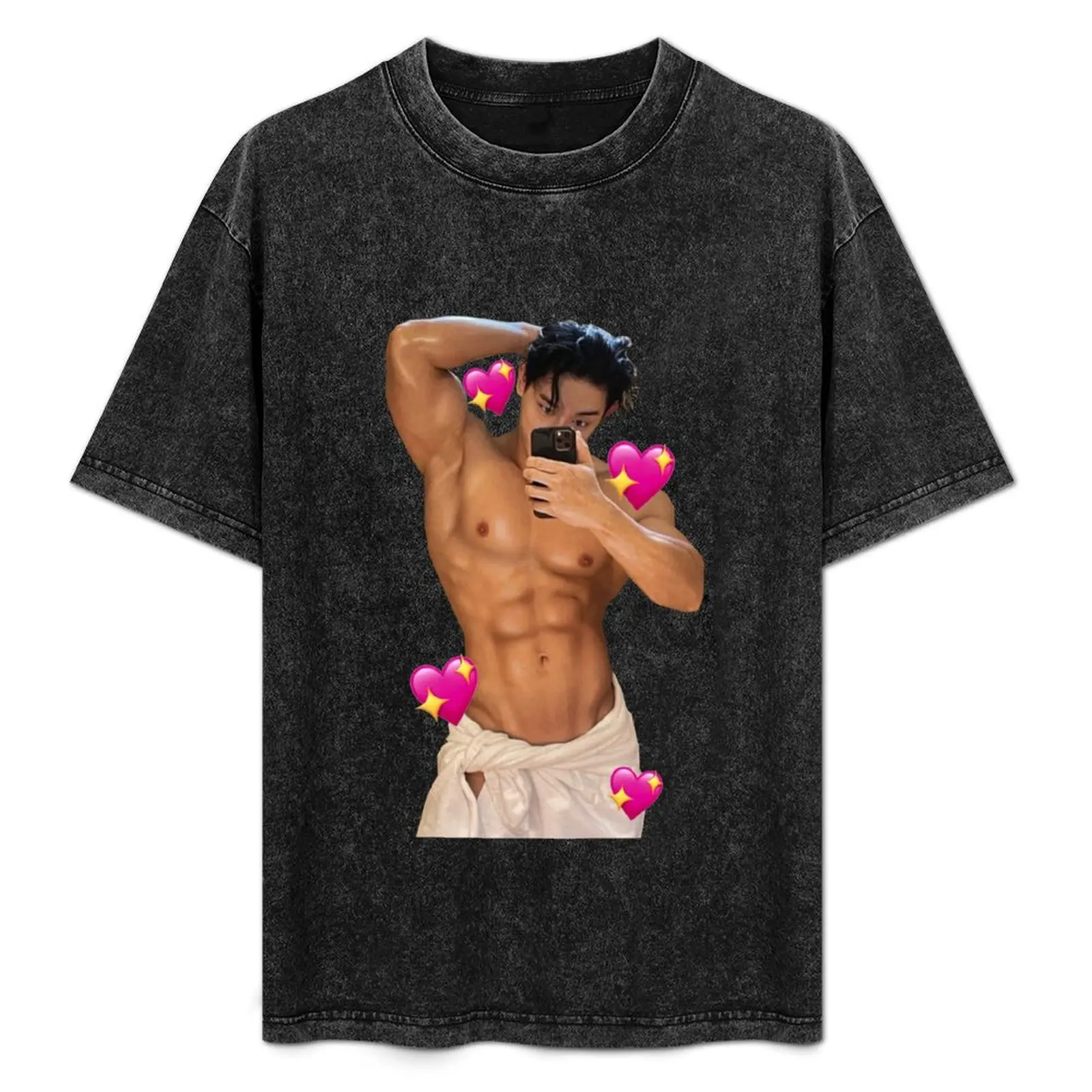 Wonho Towel Selca футболка мужская хлопковая