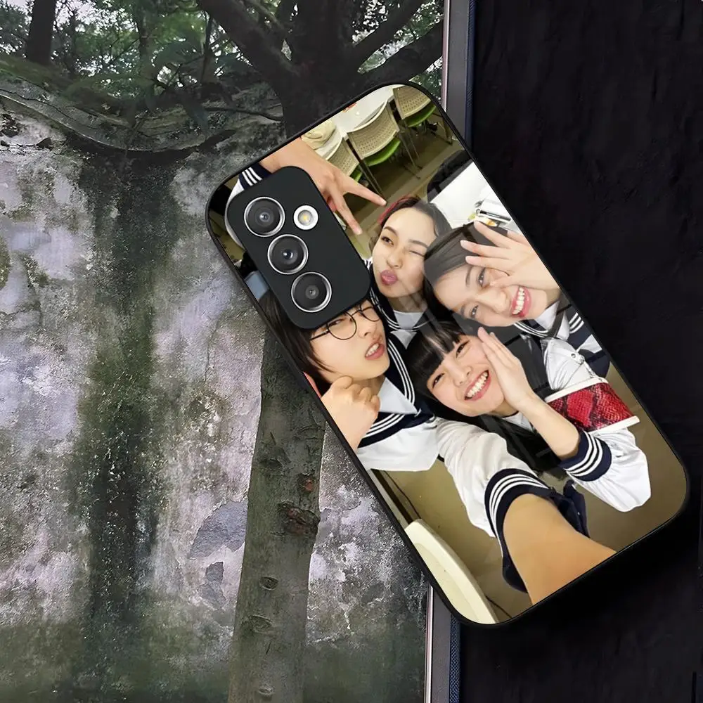 Atarashii Gakko Phone Case Glass for Samsung Galaxy S24 S25 S22 S20 S23 S21 Ultra Fe Plus A16 A34 A54 A24 A52 A53 Coque