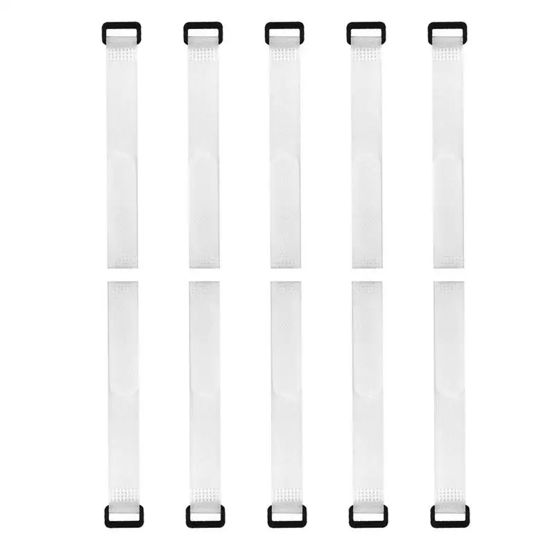 Белые сетчатые ремни для футбола 10 шт. футбольной цели многоразовые