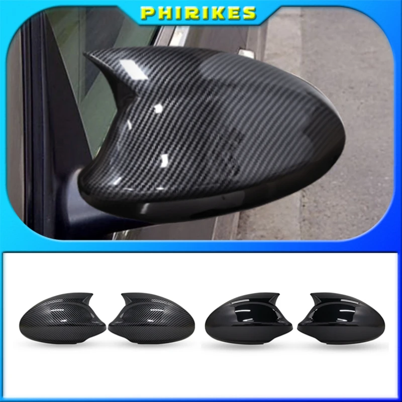 

Чехол для бокового зеркала заднего вида для BMW E90 E91 2005-2007 E92 E93 2006-2009 M3 Style E80 E81 E87