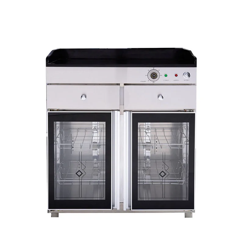 

280L Hotel Private Room Tea Business Large Capacity Ozone Infrared Chinese Food with Double Door Disinfection Cabinet