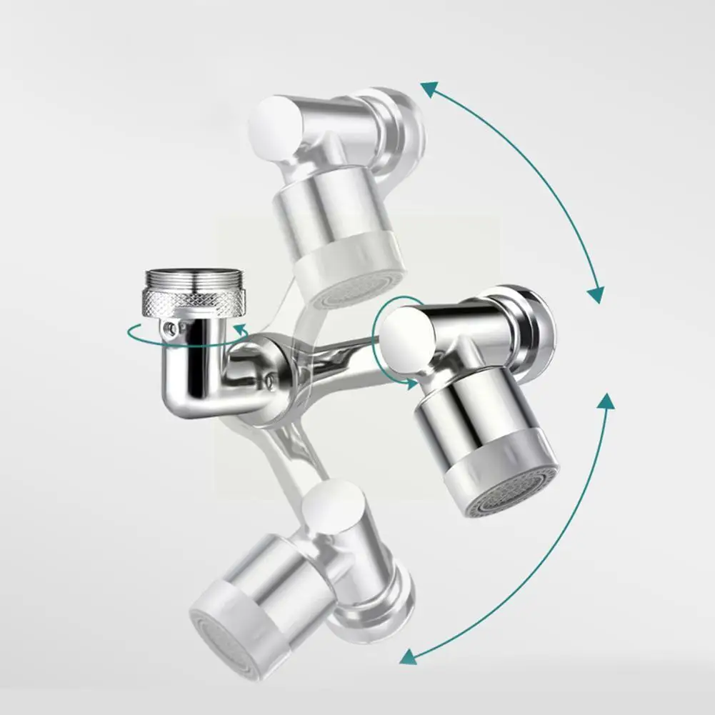 

Universal 1080° Rotation Faucet Aerator Splash Filter Kitchen Faucet Extend Water Tap Adaptor Faucets Nozzle Bubbler K7o5