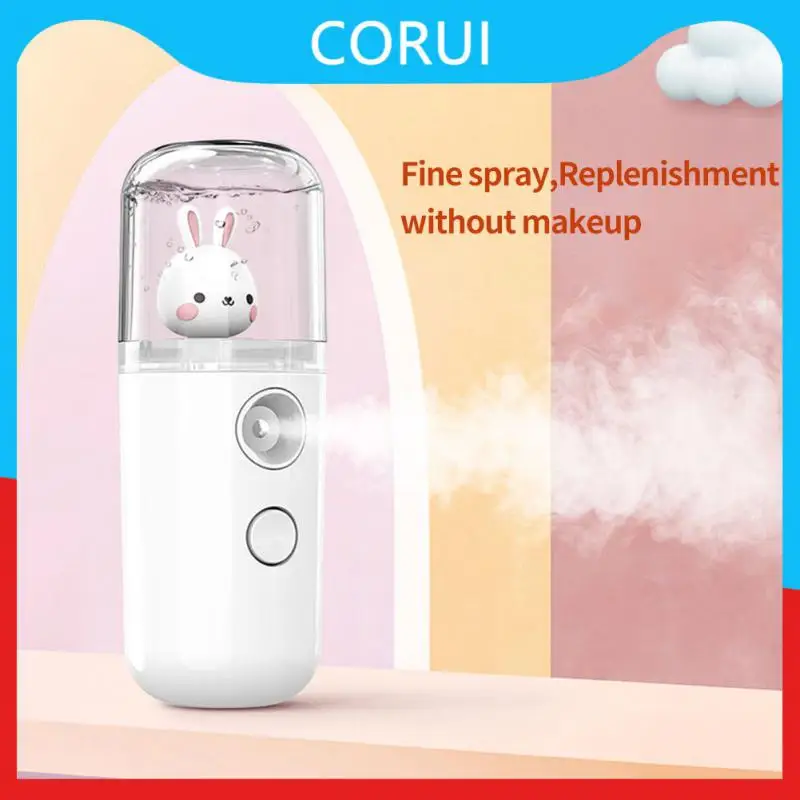 

30ml Cute Pet Humidifier Cute And Creative Mini Water Replenisher Portable Spray Rechargeable Beauty Humidifier