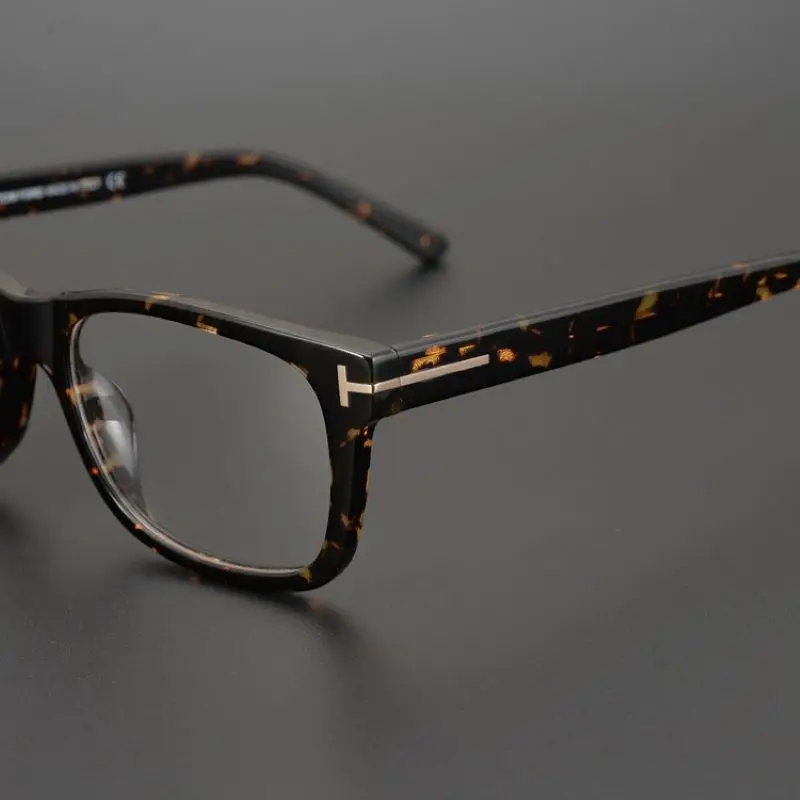 Tom TF5176 Glasses frame Retro acetate optical glasses for men Women TF Ford brand produces myopia prescription