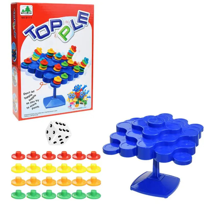 

Математическая игрушка Монтессори, балансирующая доска, пазл, балансирующая настольная игра с деревом, развивающая игра для взаимодействия родителей и детей, настольные игрушки