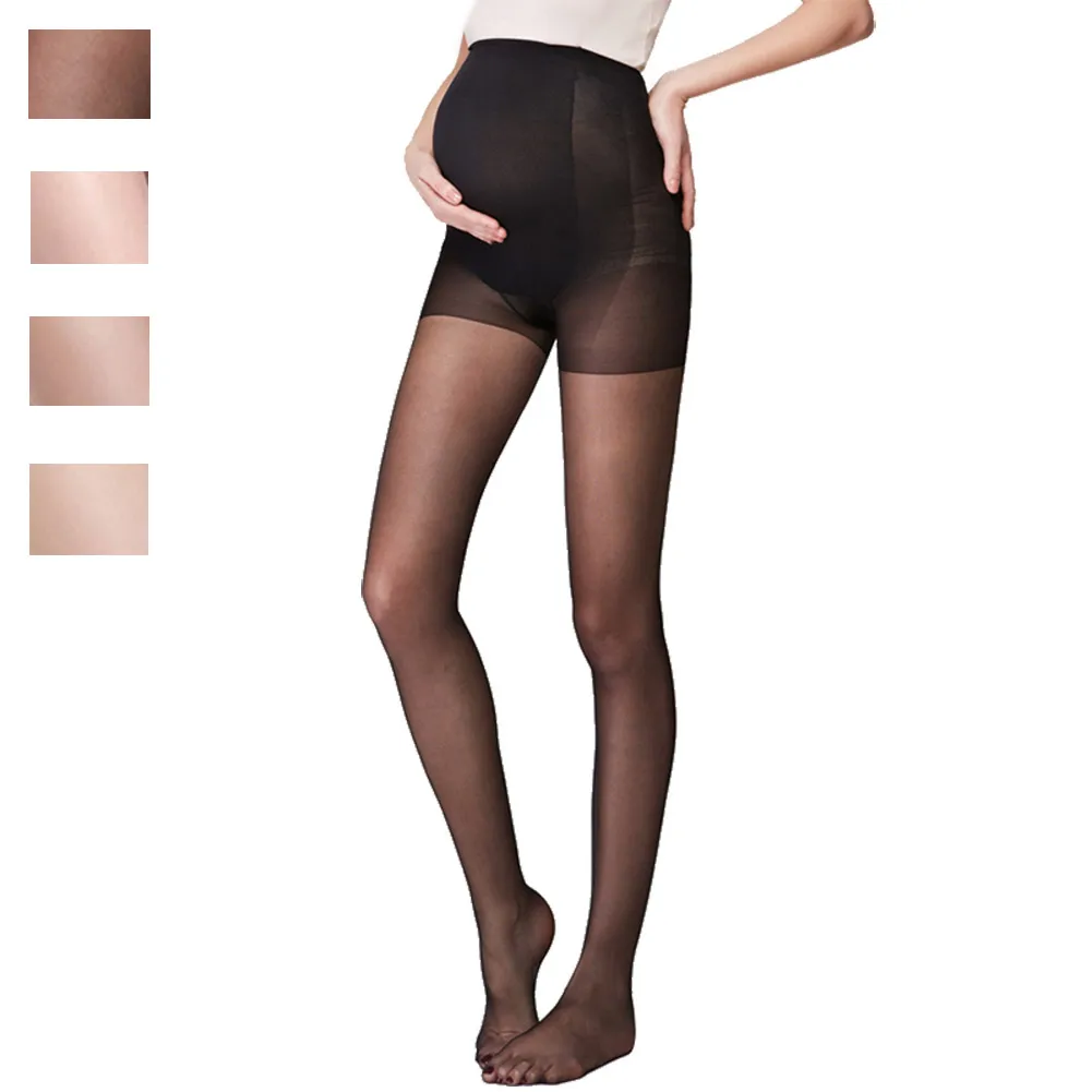 

Летние женские тонкие носки для беременных Колготки для беременных штаны для ног высокоэластичные чулочно-носочные изделия для личной гиг...