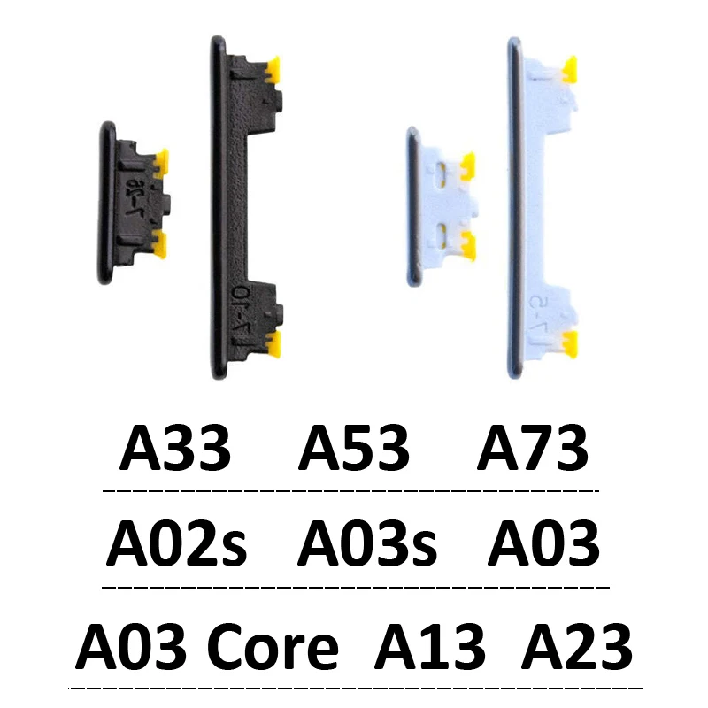 Кнопка питания телефона для Samsung Galaxy A03 Core A03s A13 A23 4G A33 A53 A73