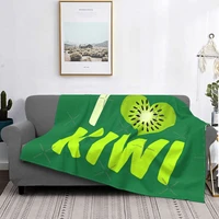 i love kiwi colcha a cuadros para cama manta mullida a cuadros con capucha colchas para camas