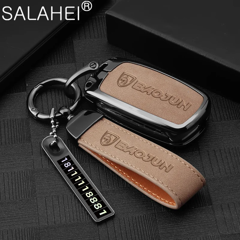 

Zinc Alloy Car Key Fob Case Cover Protector Shell For Baojun 560 Rs-5 530 630 310 E100 310W 510 730 360 610 Keychain Accessories