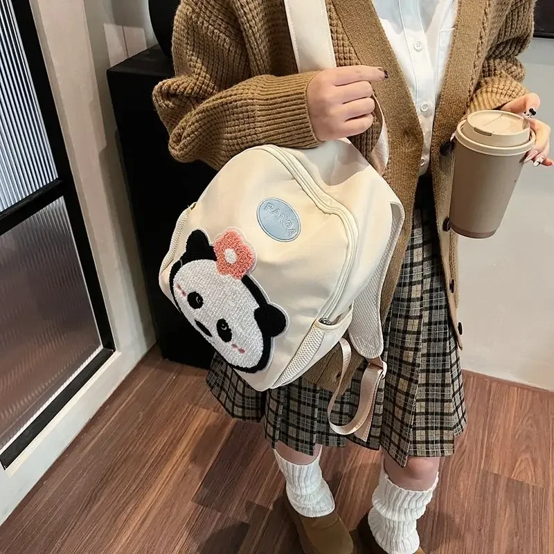BOMO Kawaii Panda Print Женский рюкзак Модные милые рюкзаки большой емкости для женщин
