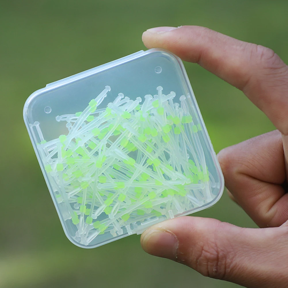 

100pcs/set 20/30/40mm Fishhooks Splitter Fixed Distance Anti-Tangle Space Beans Fishing Line Separator Fishing Tool