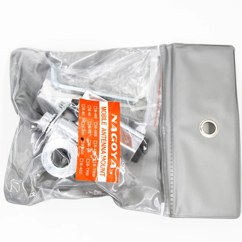 RB-400 Car Antenna Mount Bracket Silver Color For Mobile Car Radio QYT KT-8900D BAOJIE BJ-218 Accessories Antenna Bracket