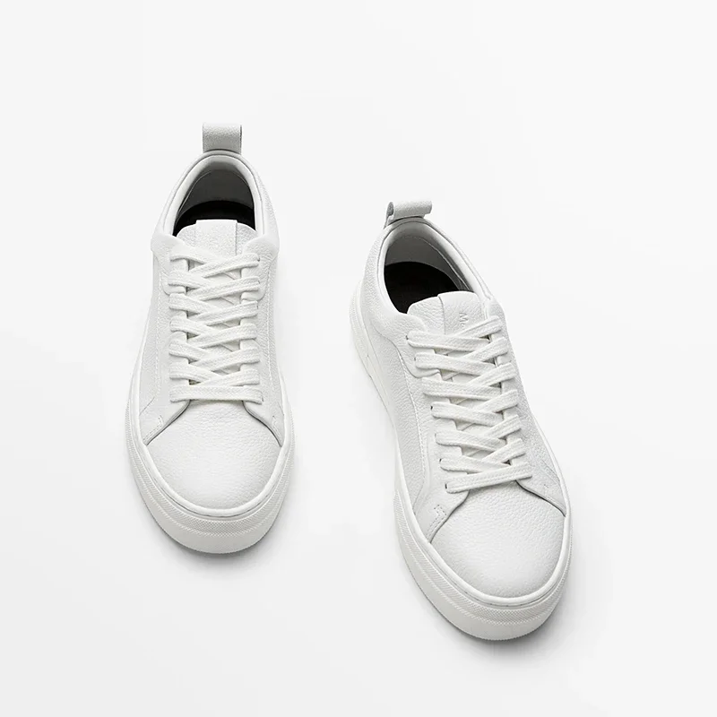 Linjer Stricklin весенне-осенняя модная повседневная вулканизированная белая обувь в