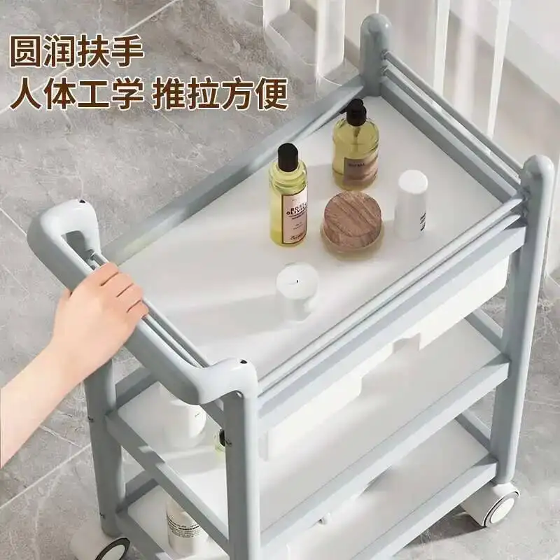 Фото Lash Spa Тележка для тату-салона Парикмахерская Косметическая тележка для салона на колесиках для ногтей Ake Up Wozek Narzedziowy Мебель для красоты WKST №1