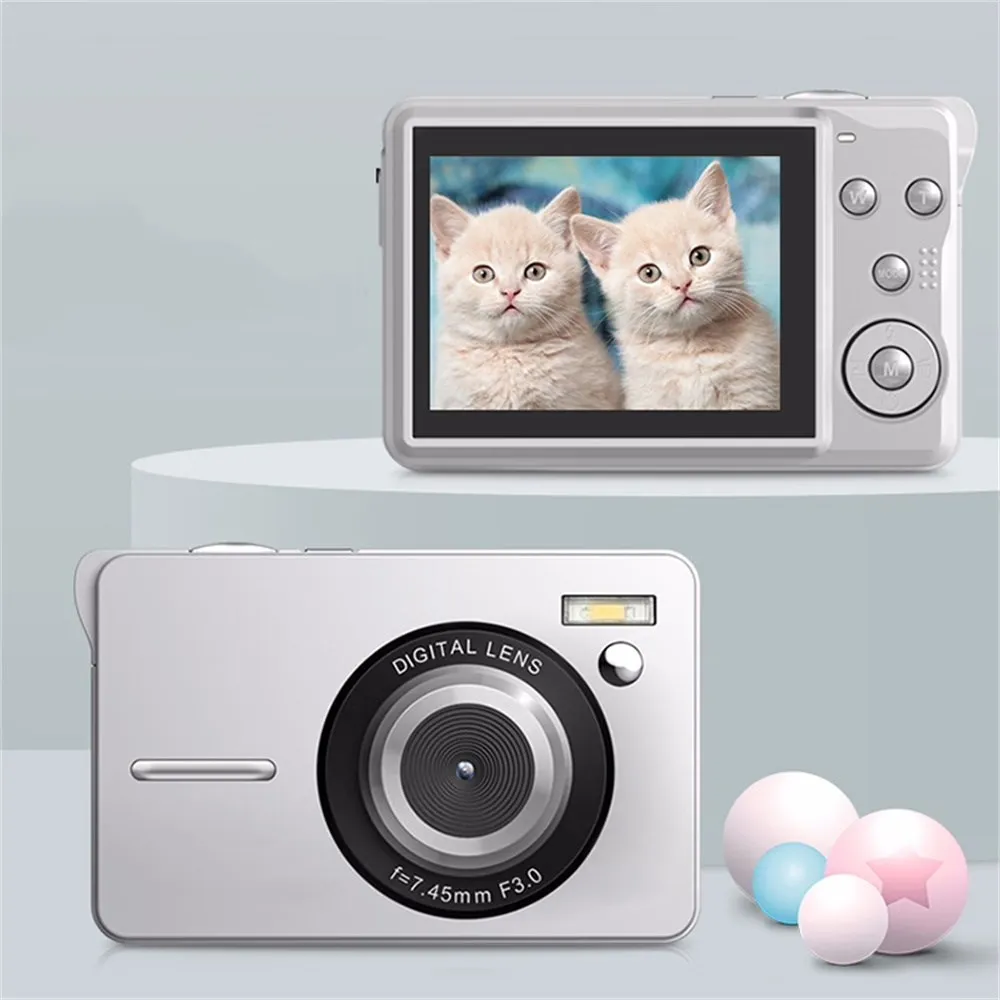 

20X 56MP Kids Digital Camera Vintage Photography Photo Recorder 2.7" TFT Screen Mini Camera For Children 4K UHD Retro Camcorder