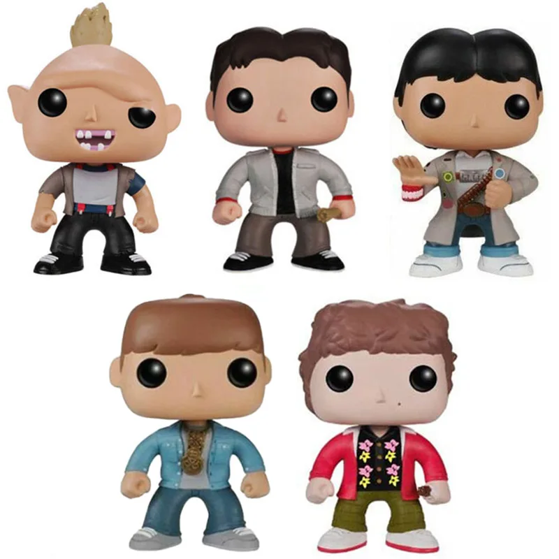 Funko Pop Movies The Goonies Loth #76 #77 Mikey Mouth #78 Chunk #79 DATA #80 виниловые Фигурки Коллекционная кукла модель игрушки для детей