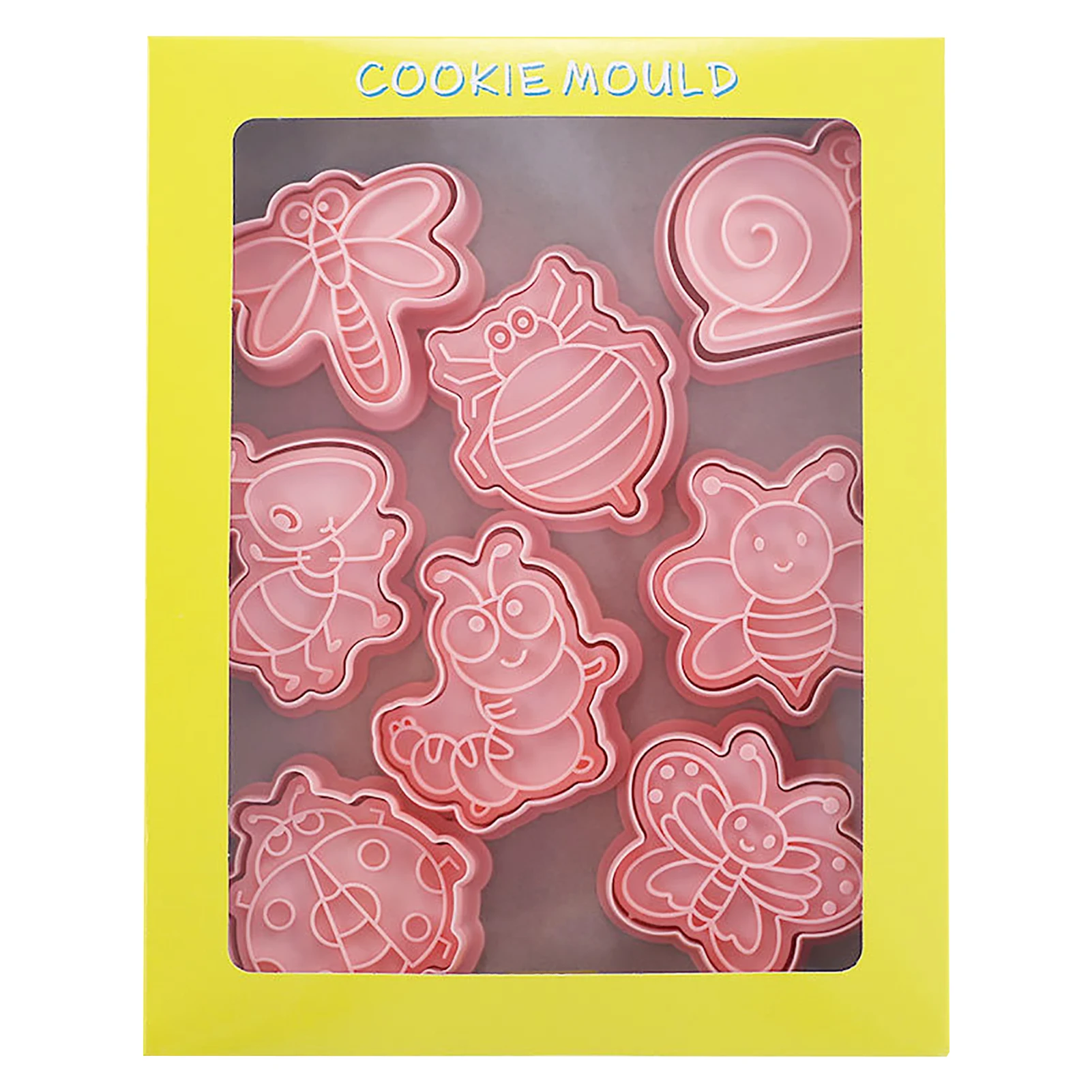 

8 шт., формы для печенья с мультяшными животными, 8 шт.