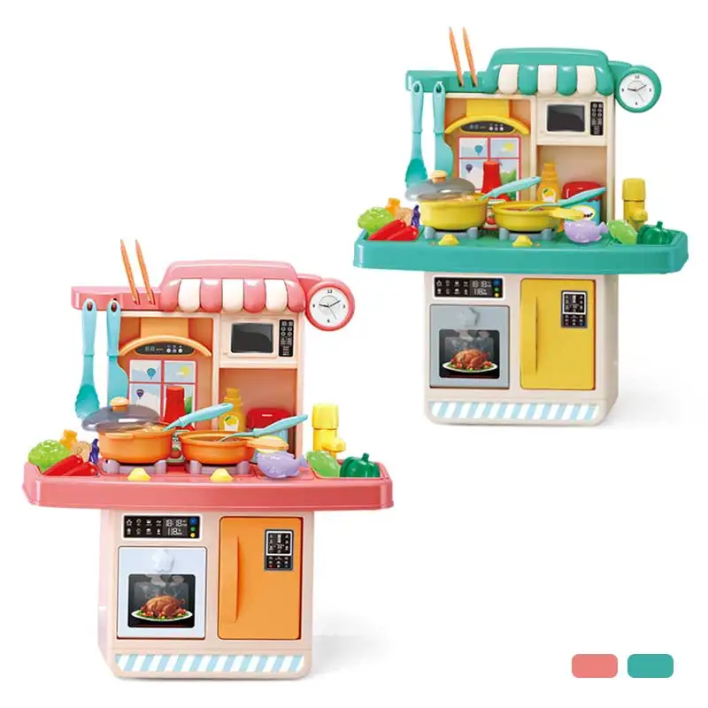 Детские кухонные игрушки имитация посуды Обучающие мини-кухня ролевые игры для